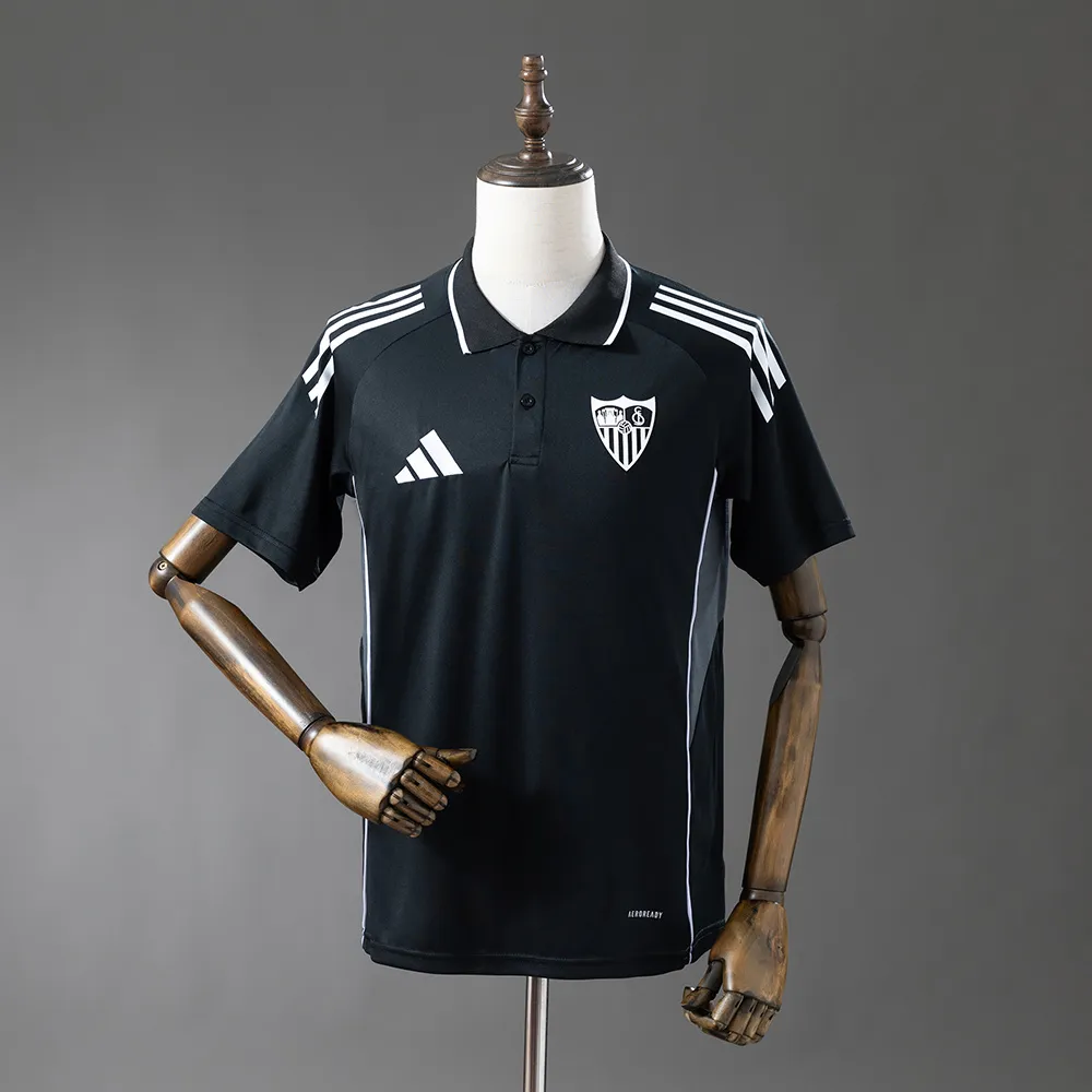 Sevilla 25/26 POLO - Black Sizes