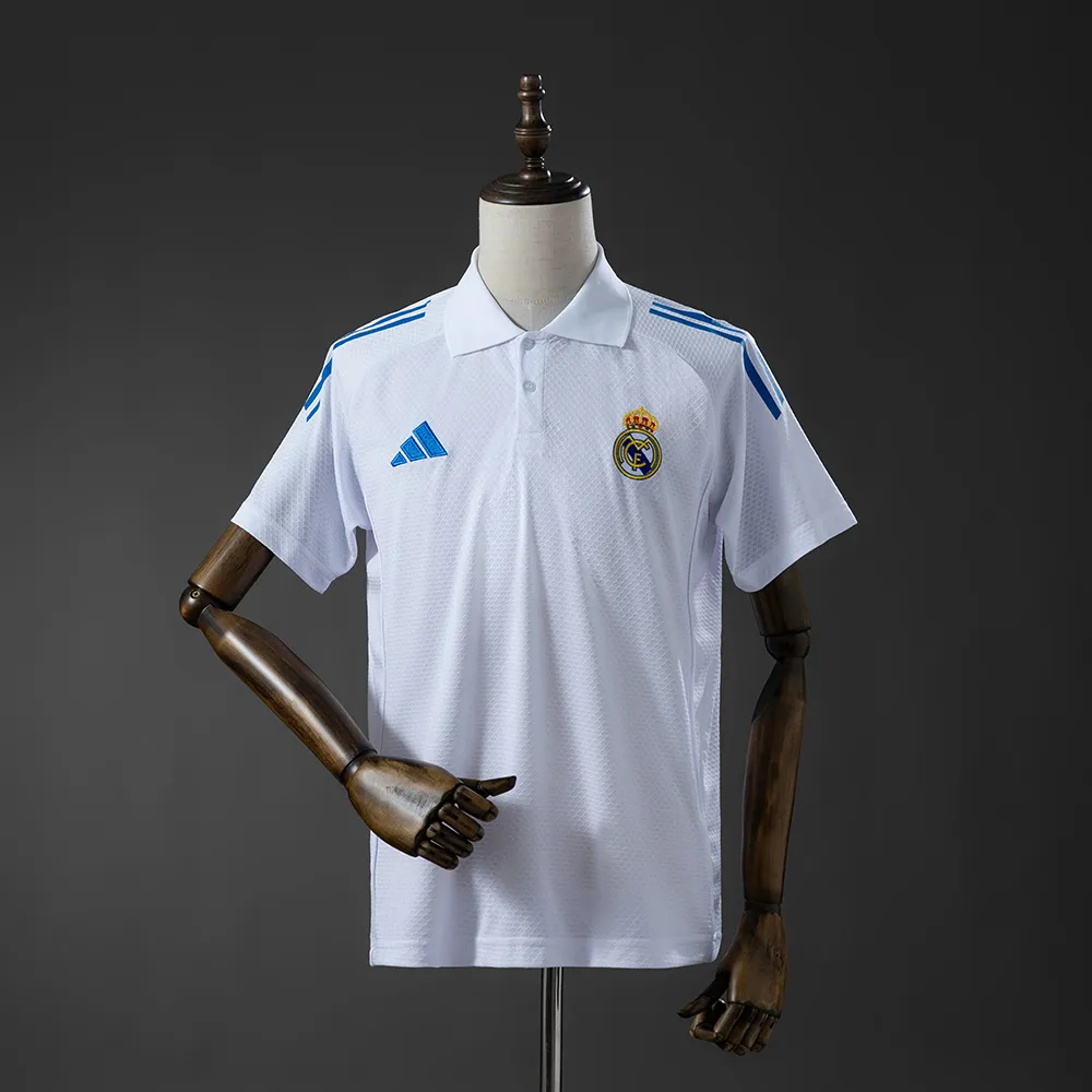 Real Madrid 25/26 POLO - White — 1/2