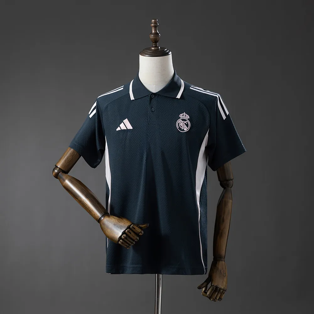 Real Madrid 25/26 POLO - Black & Pink