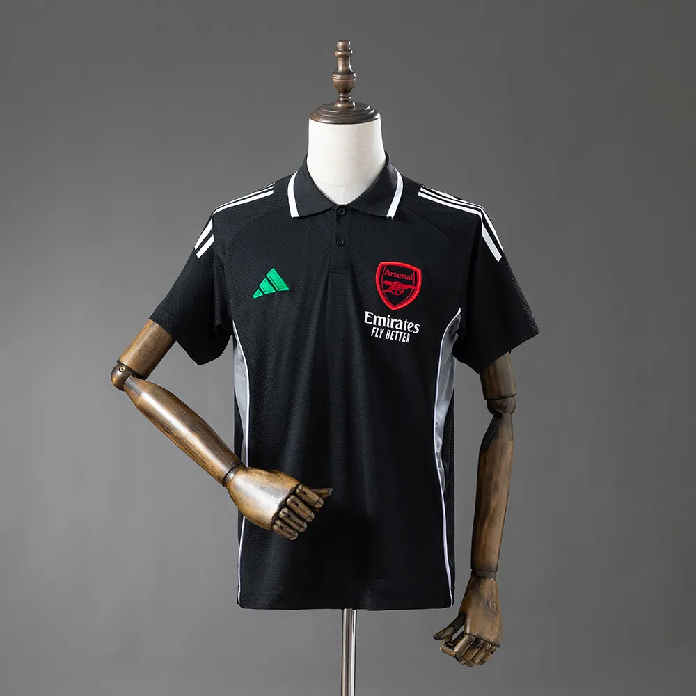 Arsenal 25/26 POLO - Black — 1/2