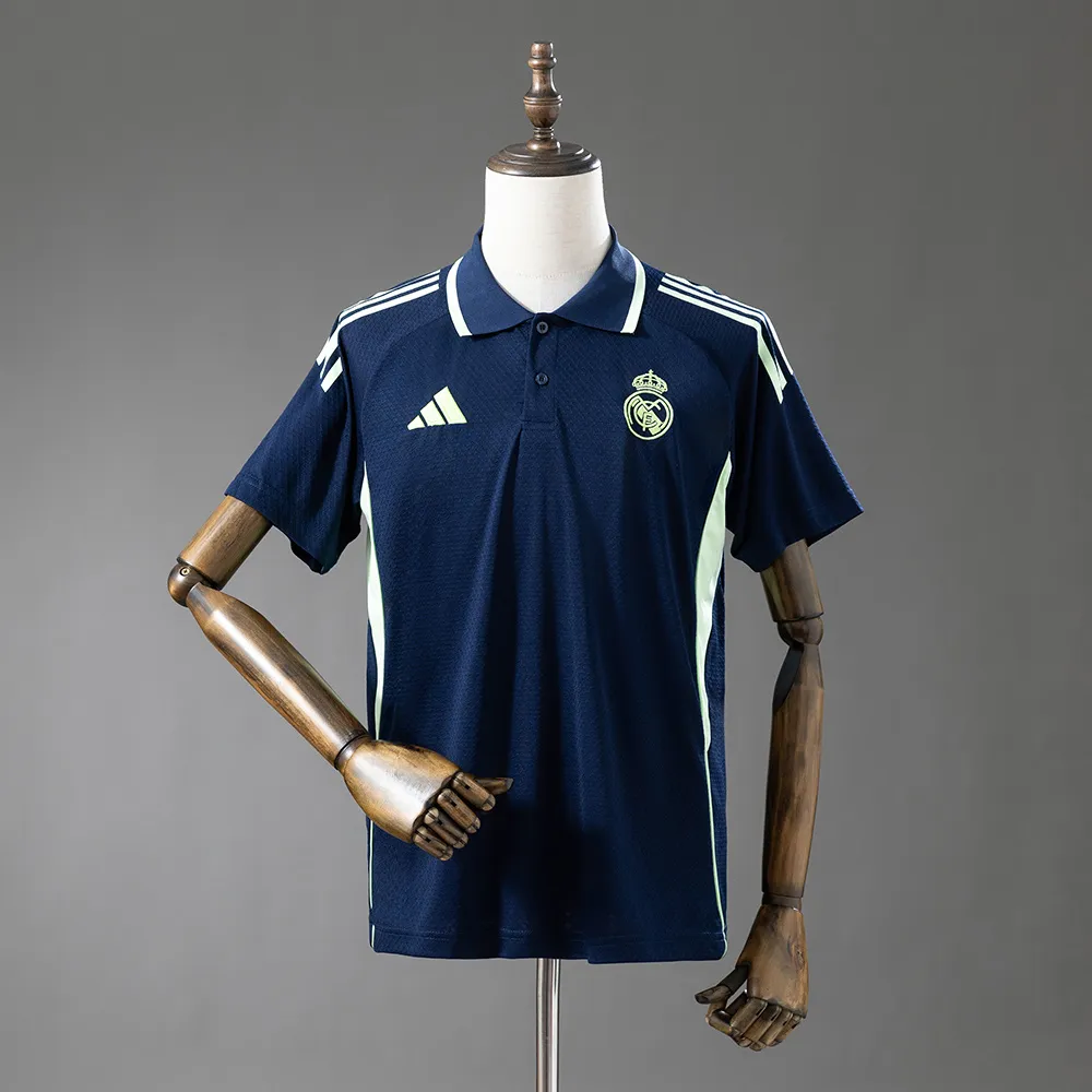 Real Madrid 25/26 POLO - Cyan — 1/2