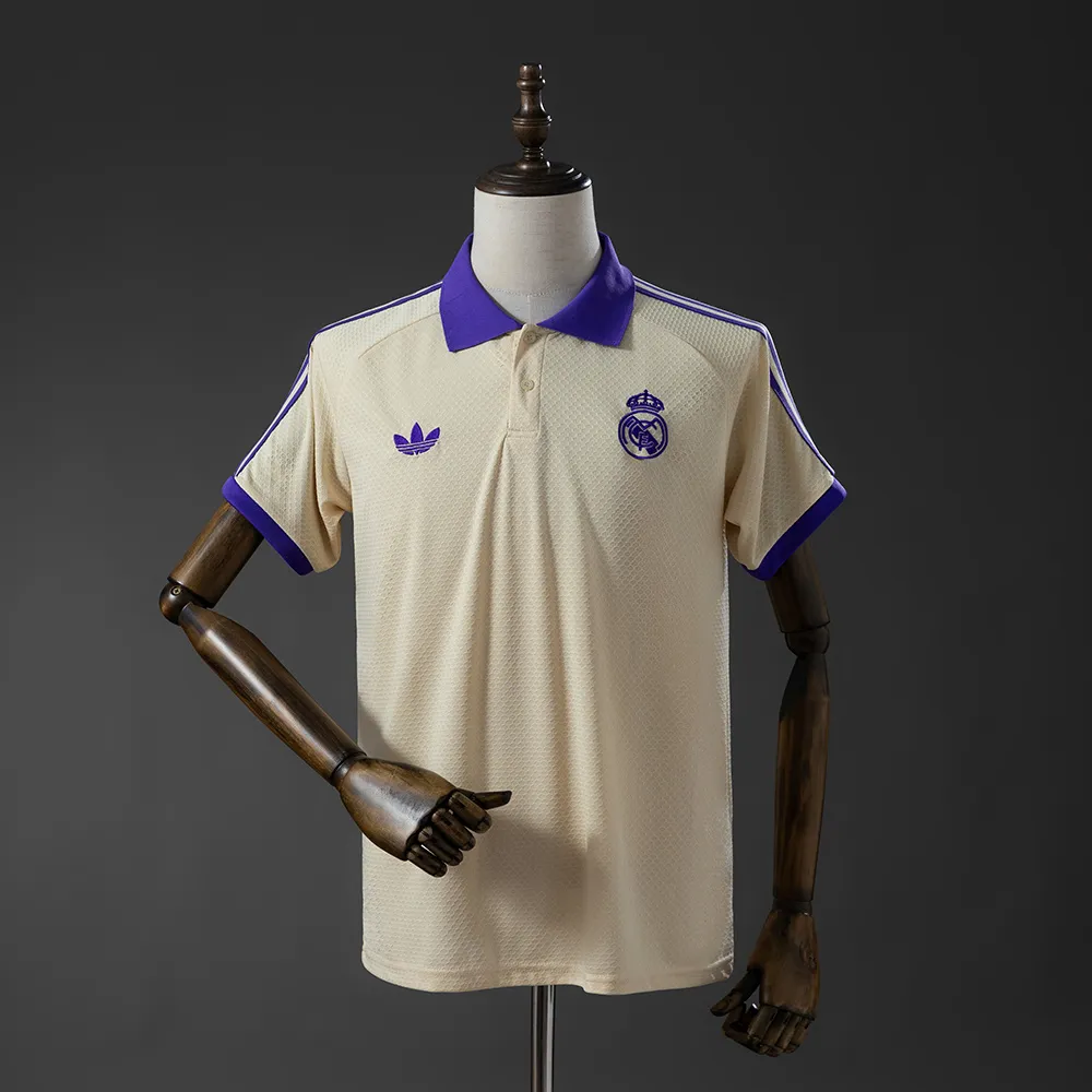 Real Madrid 25/26 POLO - Apricot — 1/2