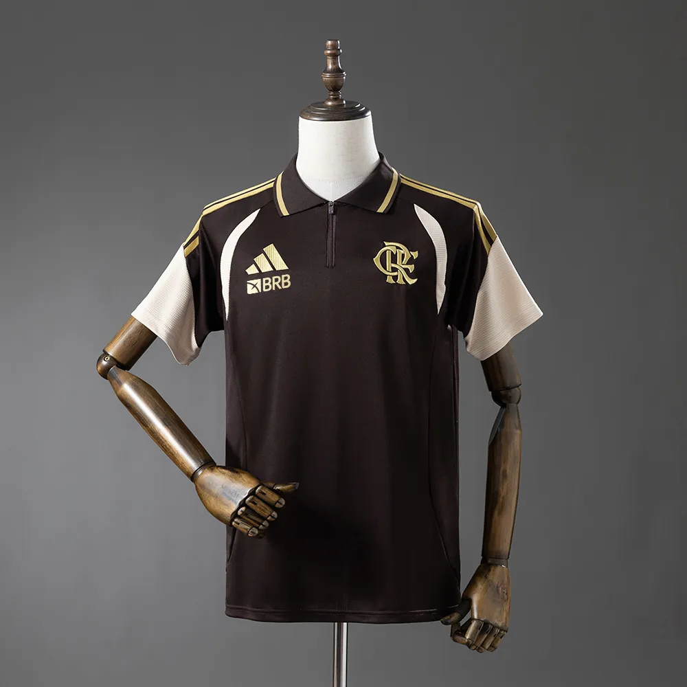 Flamengo 26/27 Training POLO - Brown — 1/2