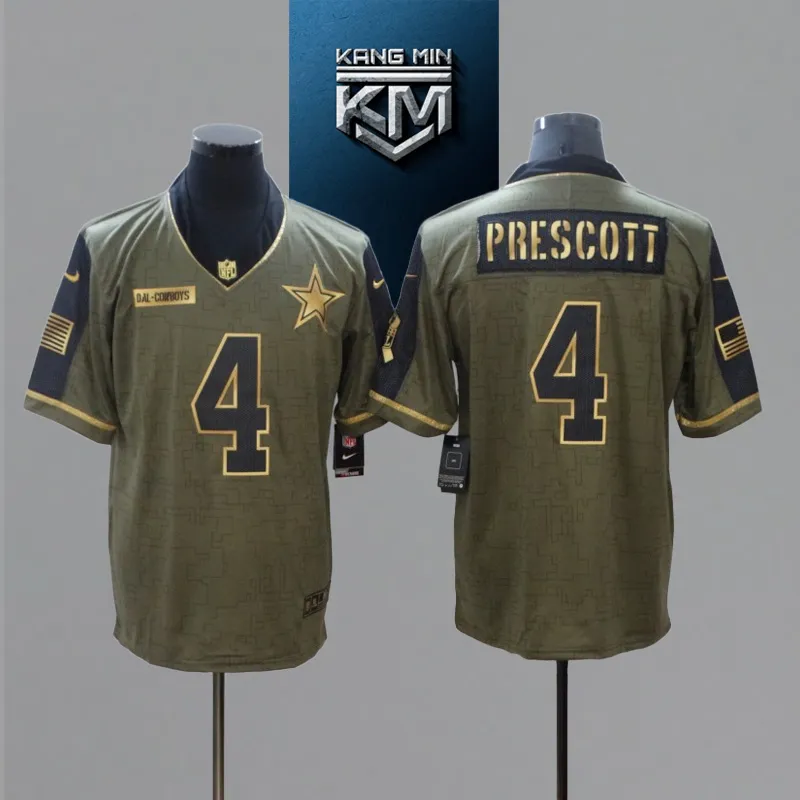2021 New Tribute Gold Edition NFL Jersey S-XXXL — 1/2