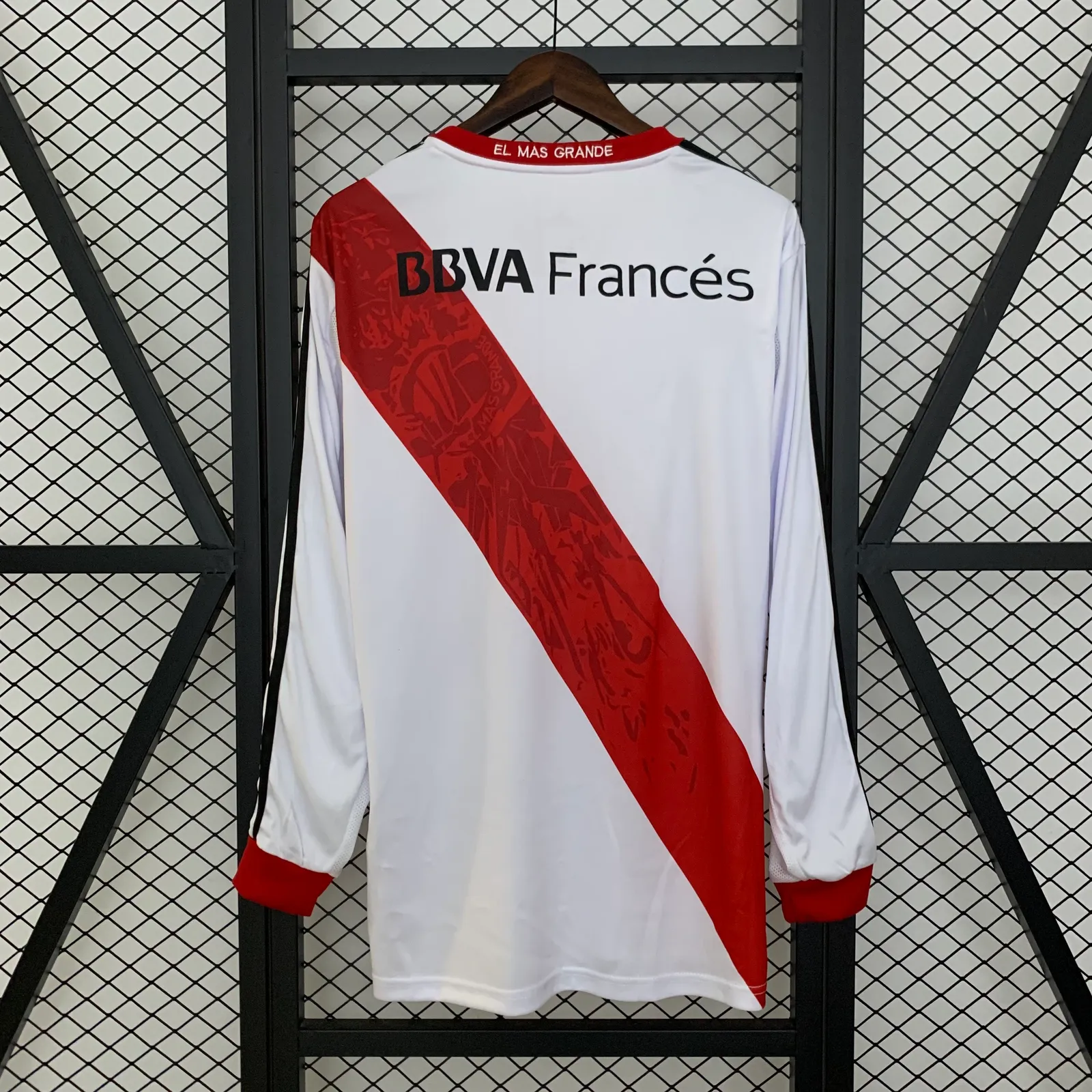 Retro Long Sleeve River Plate 13/14 Home