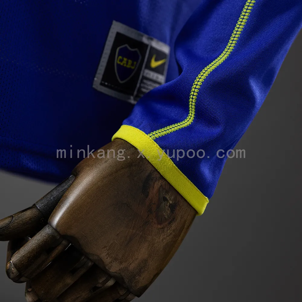 Retro Long Sleeve Boca Juniors 03/04 home — 2/2