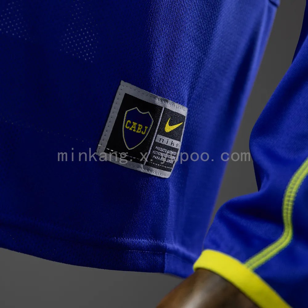 Retro Long Sleeve Boca Juniors 03/04 home