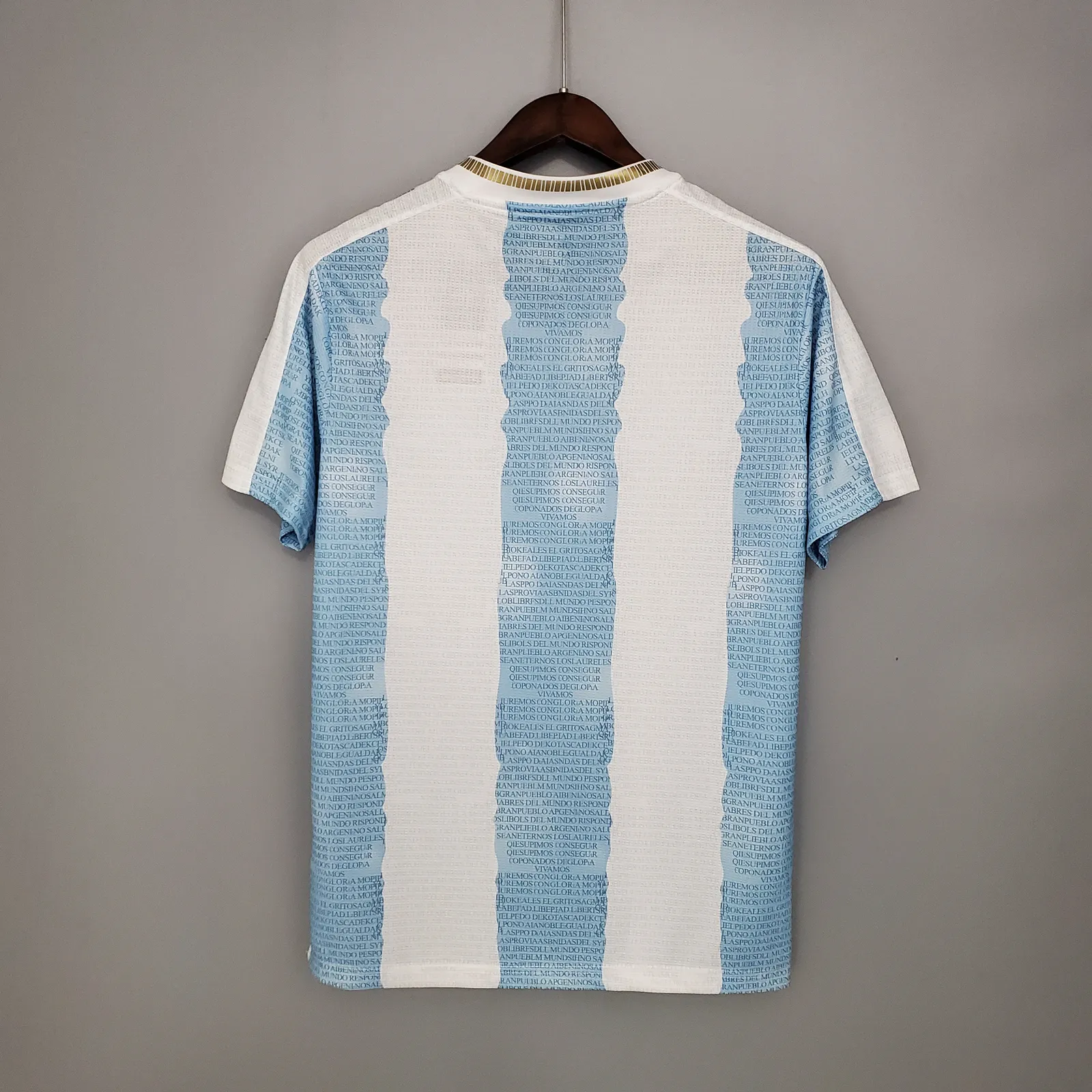 2021 Argentina Commemorative Edition White Blue — 1/2
