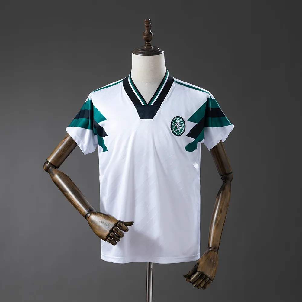 Sporting Lisbon Retro - White Jersey — 1/2