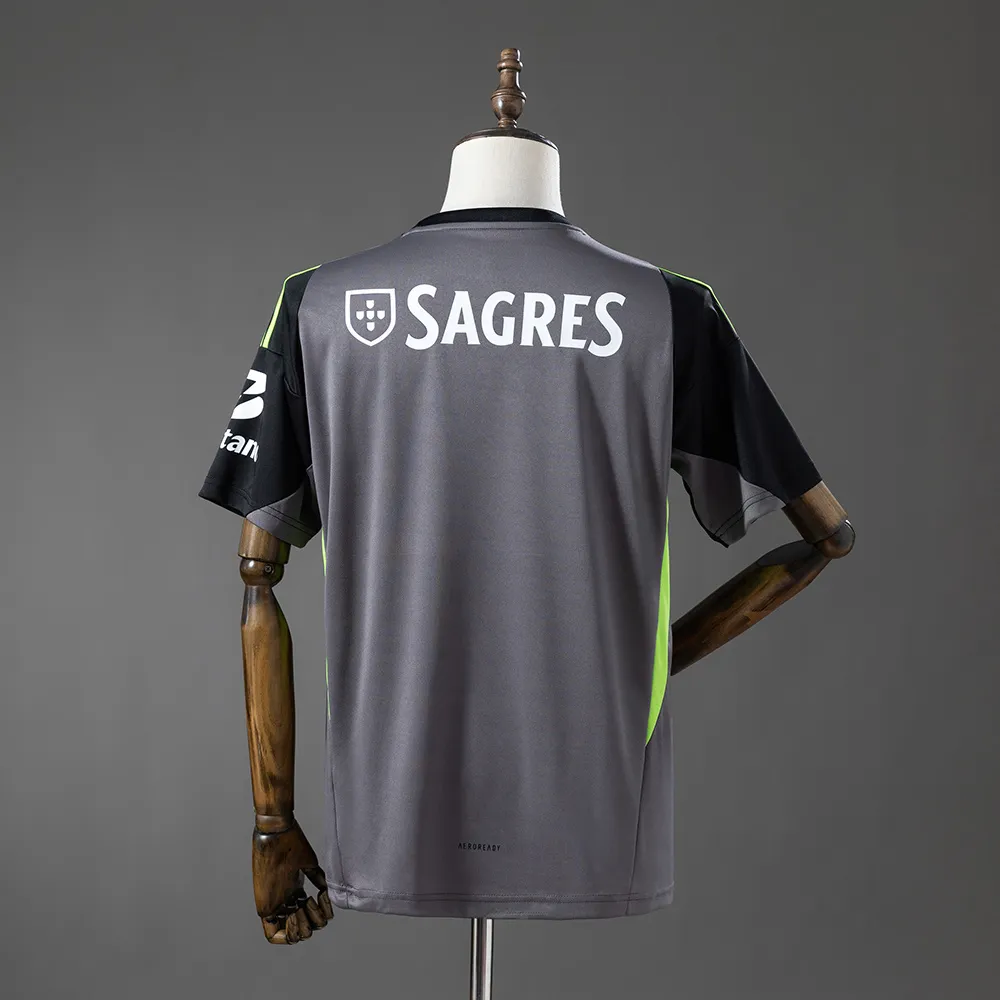 Benfica 26/27 Goalkeeper - Black - Grey Jersey