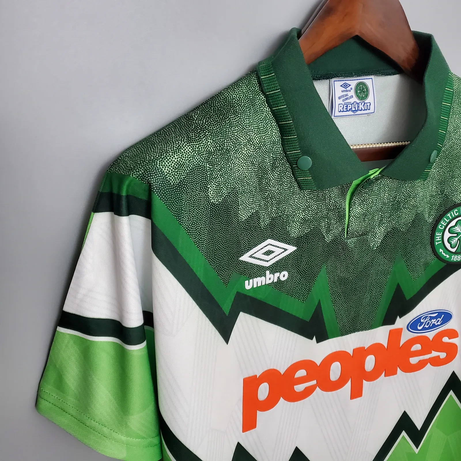 Retro 91/92 Celtic home — 1/2