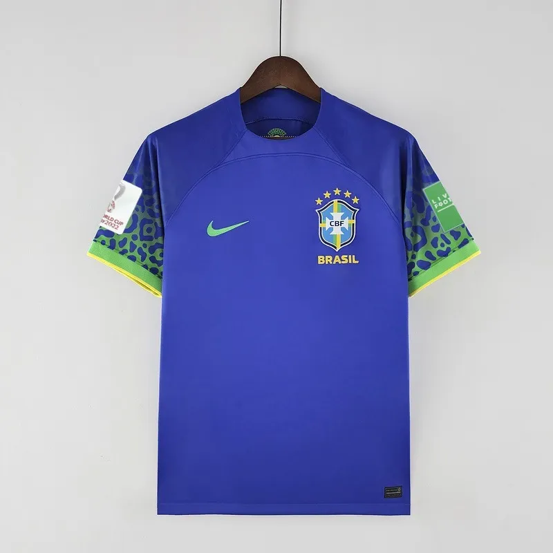 2022 Brazil World Cup jersey away — 1/2