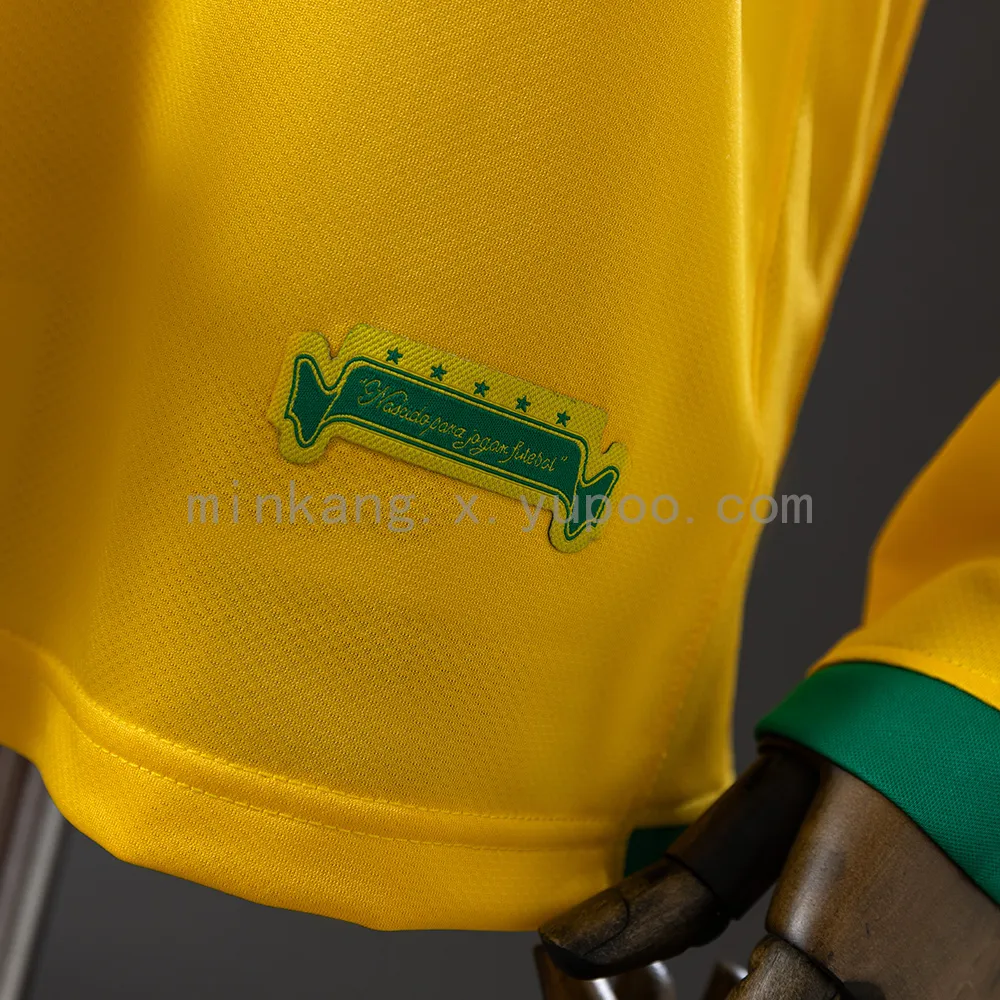 Brazil 2006 Home Long Sleeve Retro Jersey