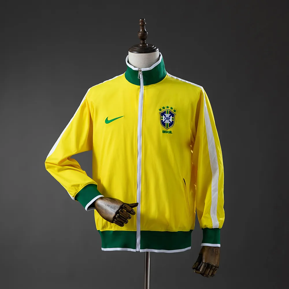 Brazil 10/11 Windbreaker - Yellow