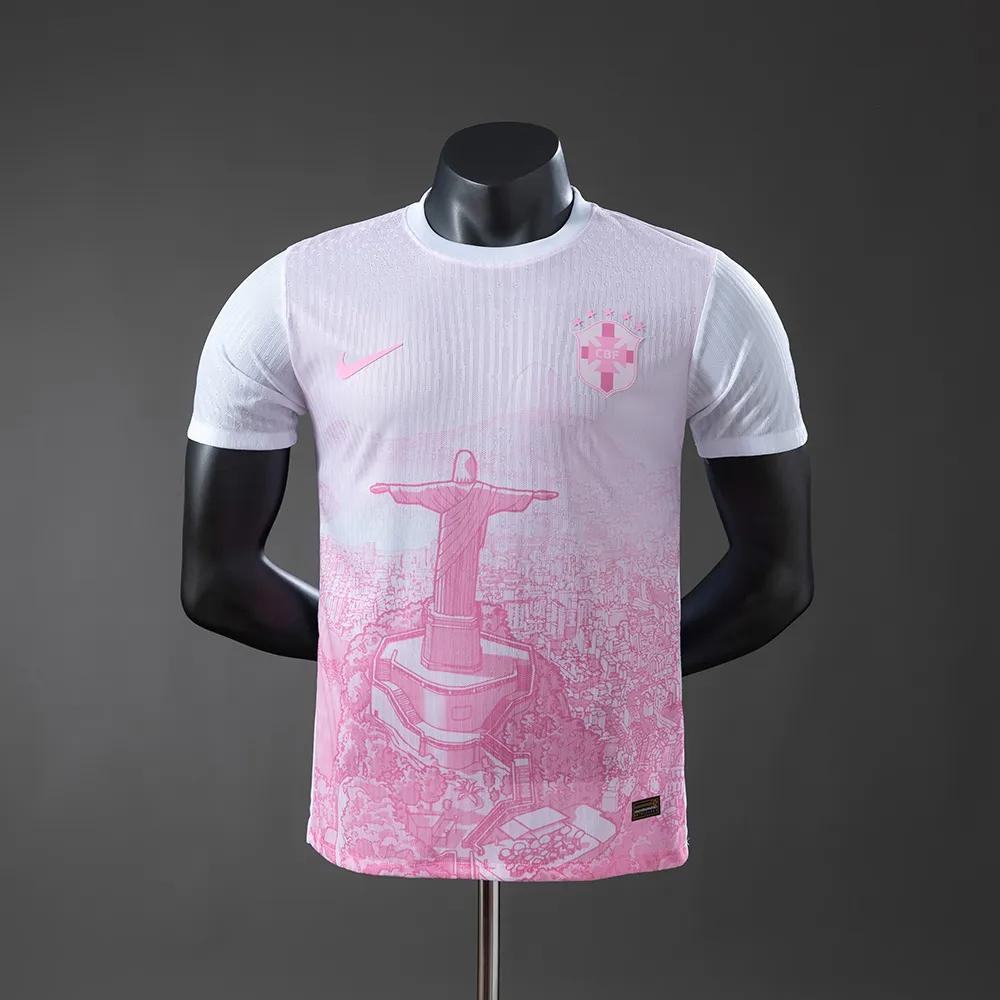 Brazil 2025 Special Edition - Pink Player Version Jersey — 1/2