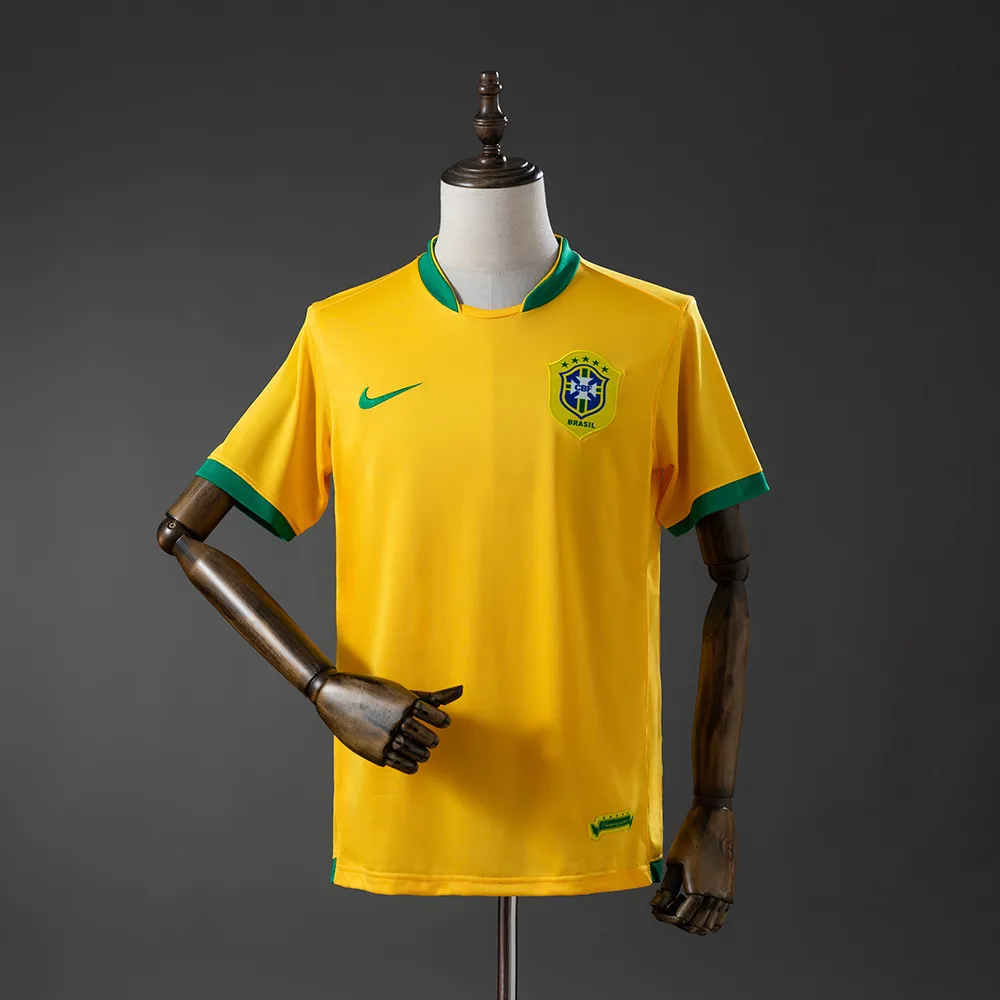 Brazil 2018 Home Retro Jersey — 1/2