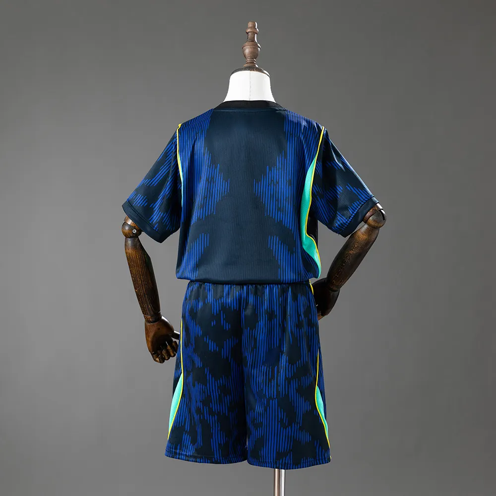 Brazil 2026 Away Kids Kit Jersey — 2/2