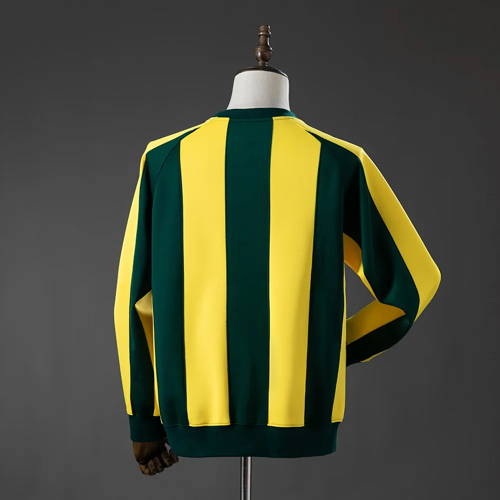 Brazil Long-sleeved Sweatshirt - Yellow & Green