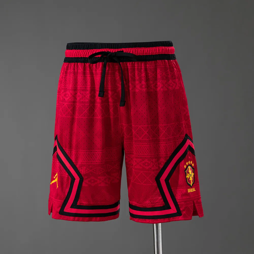 Brazil 2026 Basketball Shorts Red — 1/2