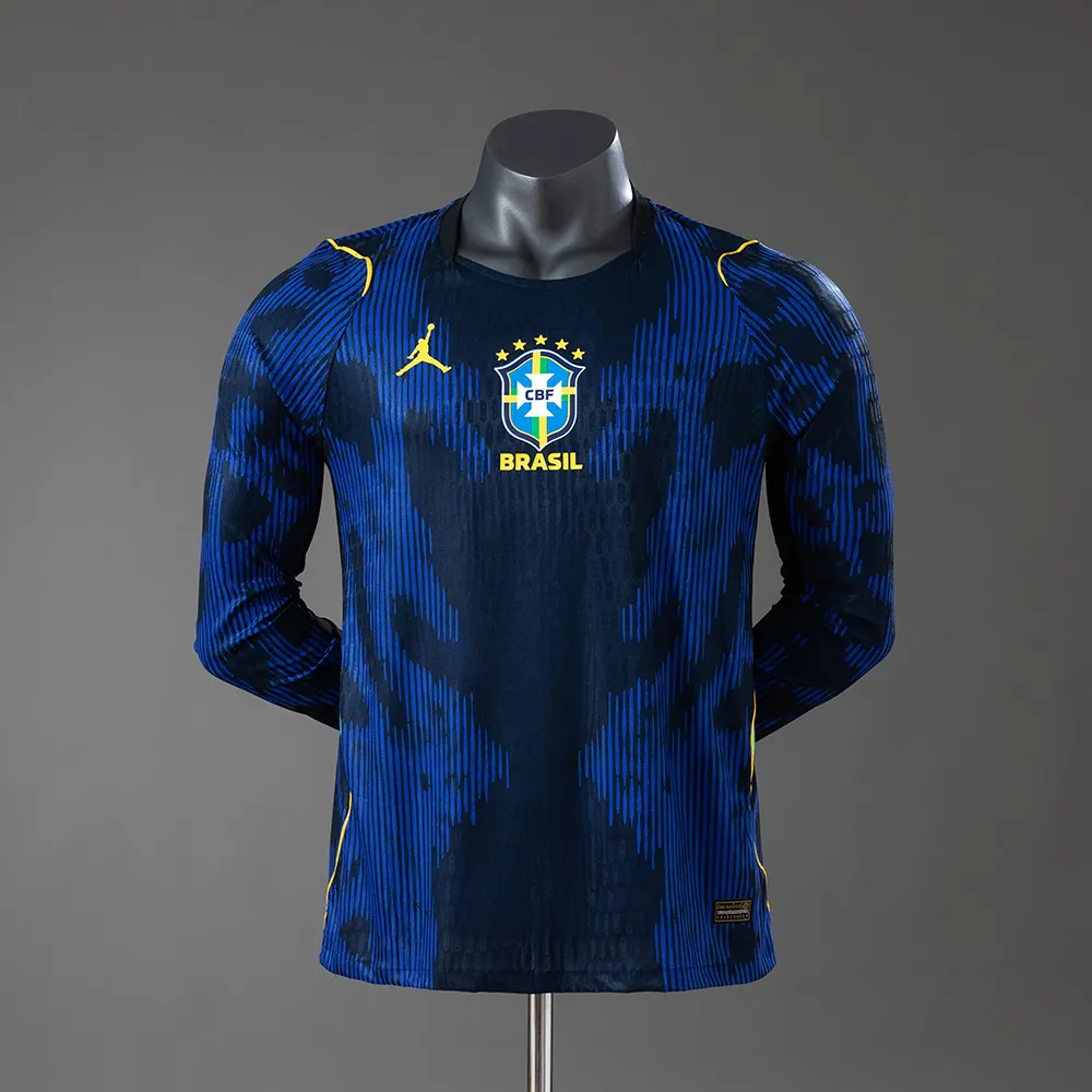 Brazil 2026 Home Away Long-Sleeve Jersey