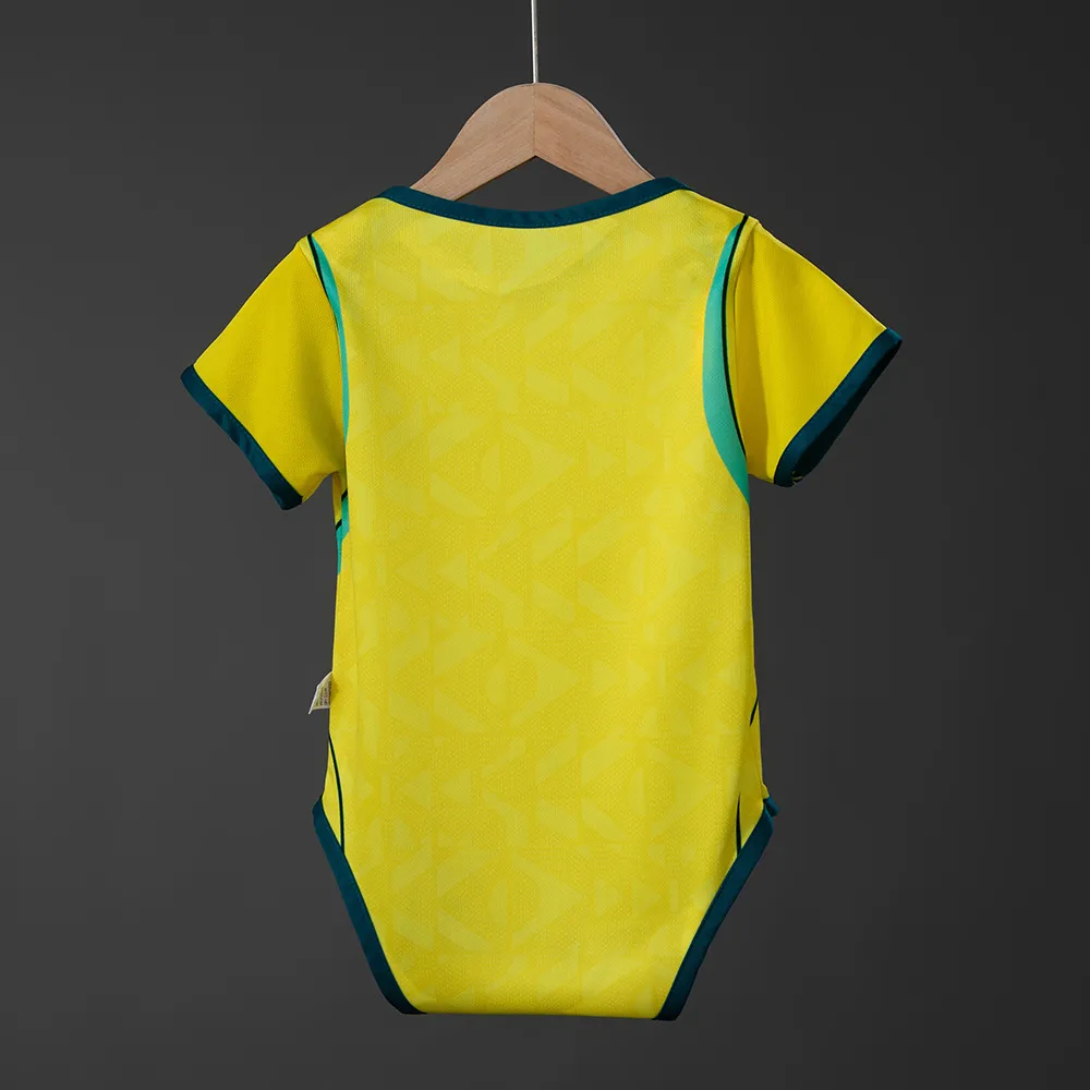 Brazil 26/27 Baby Home Jersey size 9/12 — 2/2