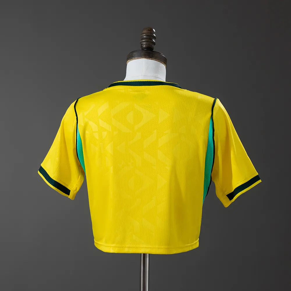 Brazil 2026 Home Women's crop top style Jersey — 2/2