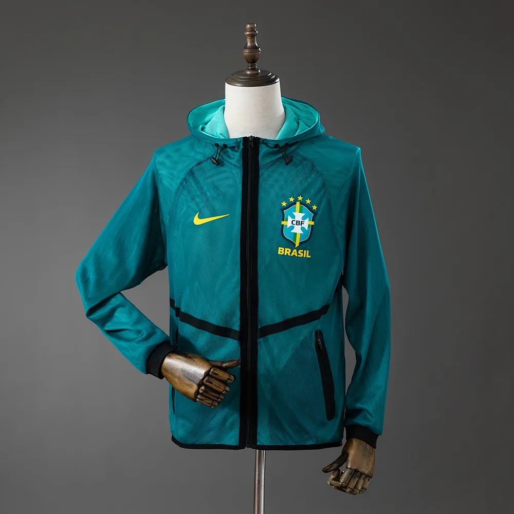 Brazil 2026 Men's Football Anthem Jacket