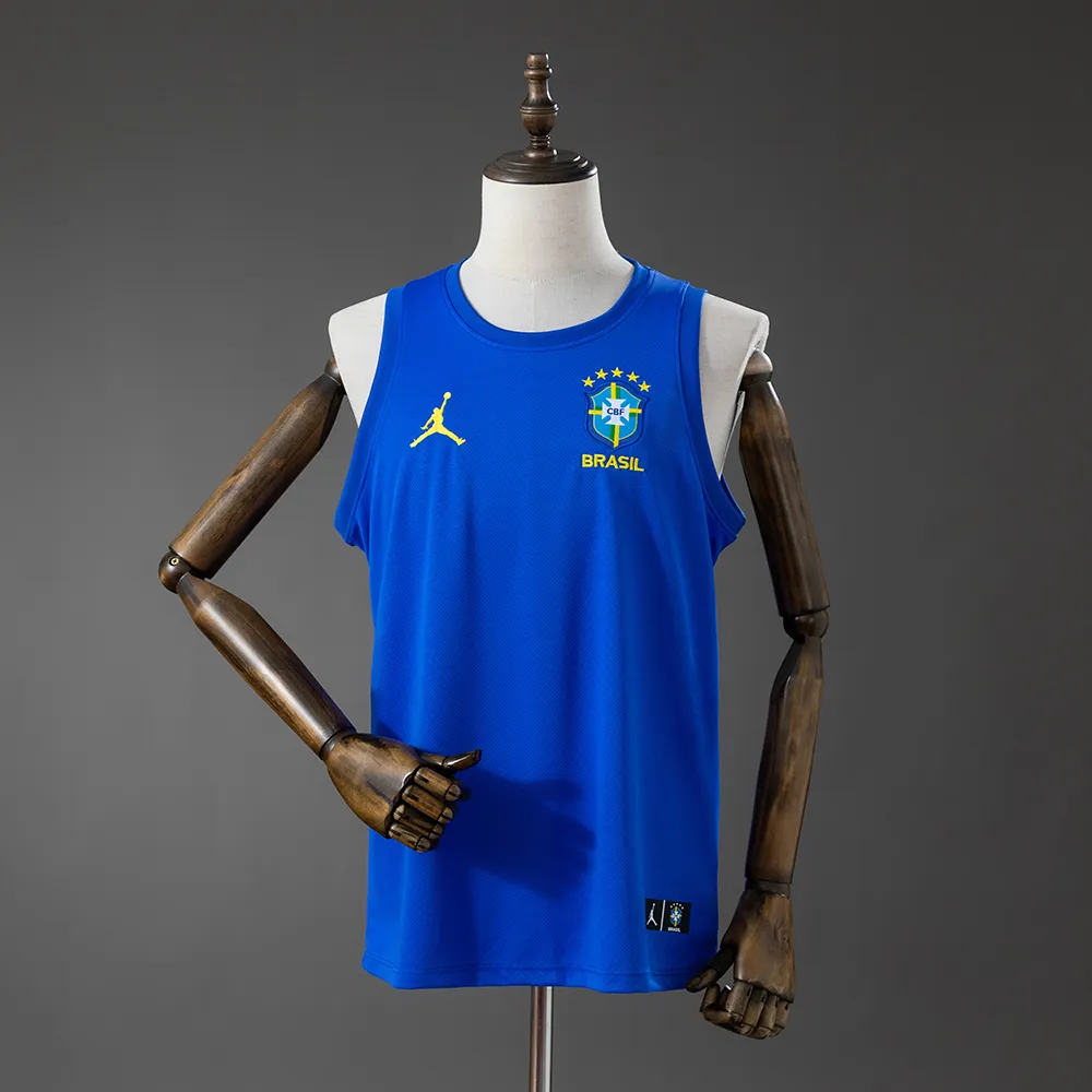 Brazil 2026 Training Vest Blue