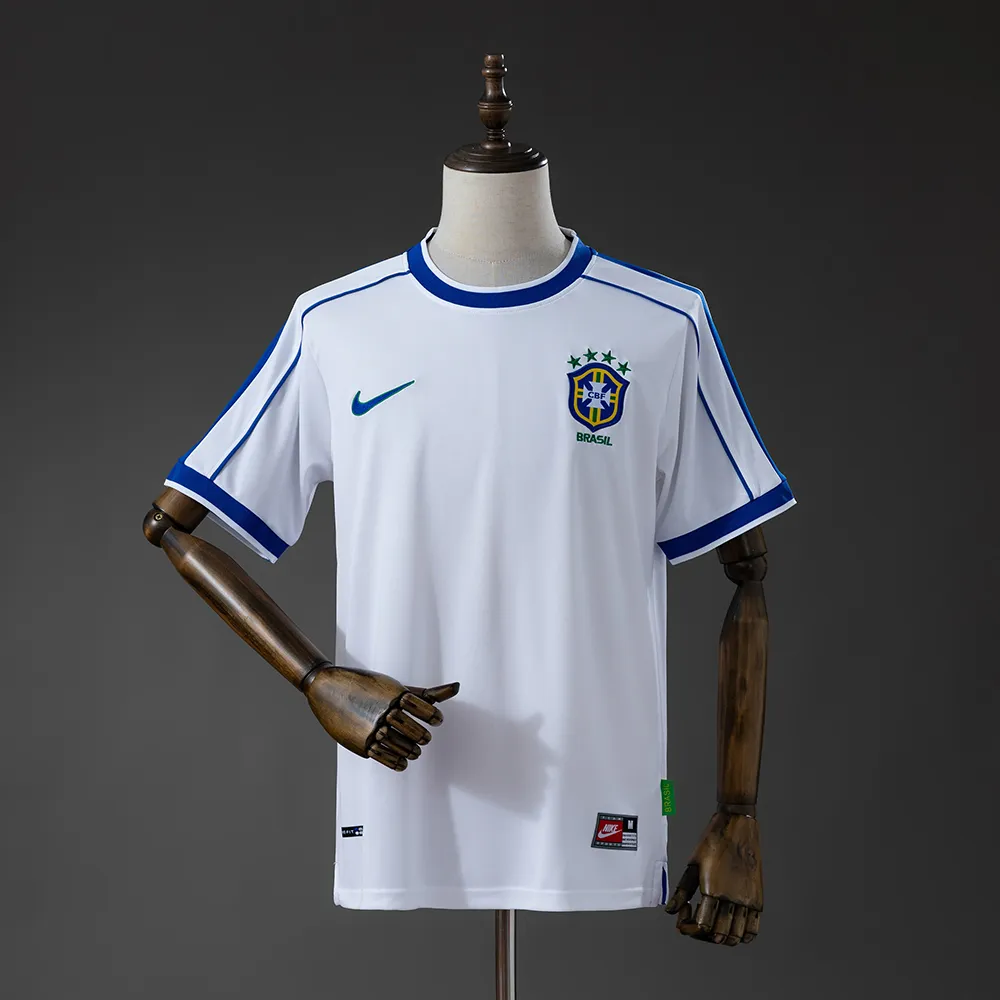 Brazil 1998 Away Retro Jersey