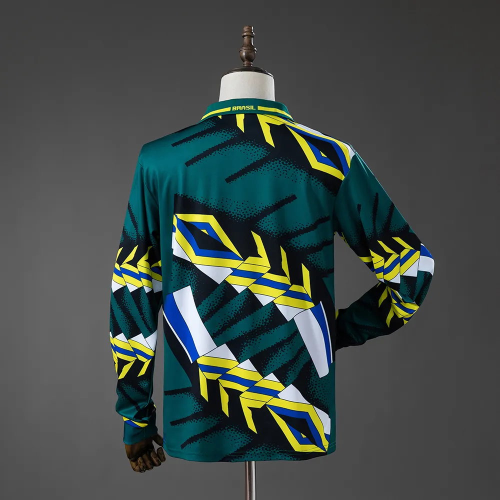 Brazil 96/97 Goalkeeper Retro Long Sleeve Jersey