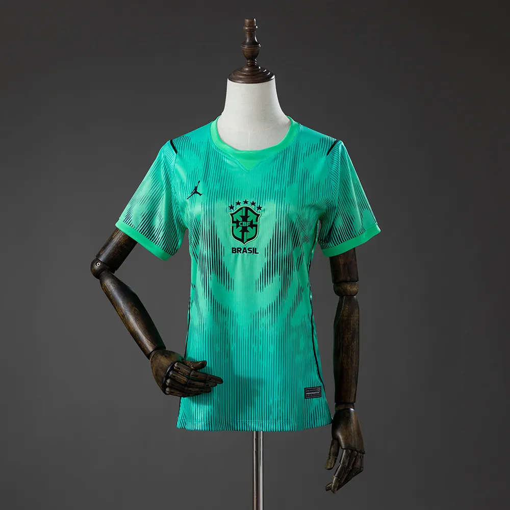 Brazil 2026 Women's GK Green Jersey — 2/2
