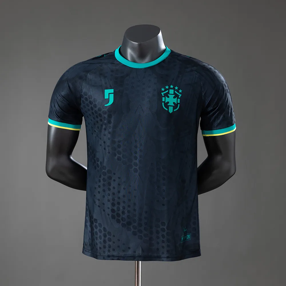 Brazil 2026 World Cup Special Edition - Black Player Version Jersey — 2/2