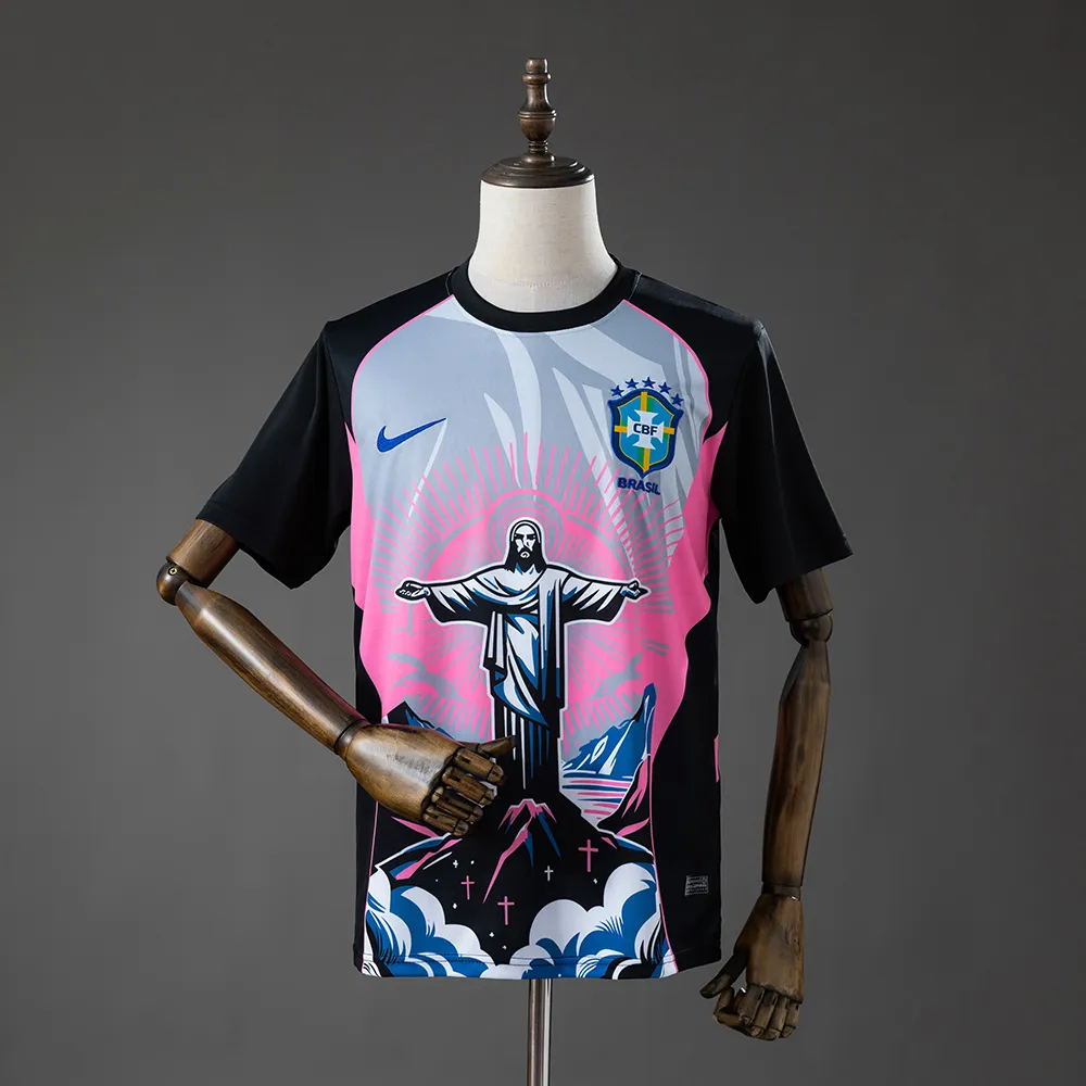 Brazil 2026 Christ the Savior - Pink Jersey — 2/2