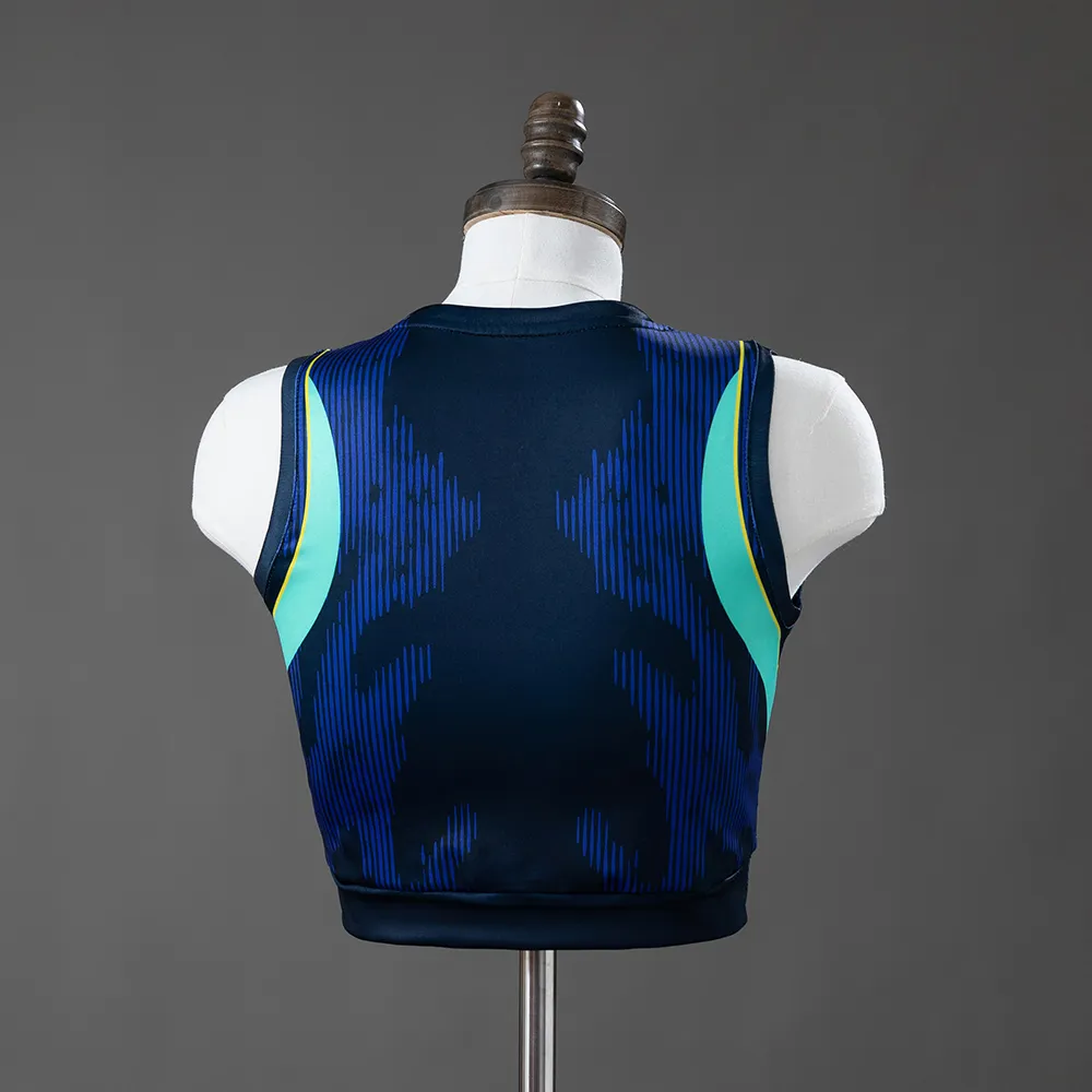 Brazil 2026 Away Women's Crop Top Style Tank Top — 2/2