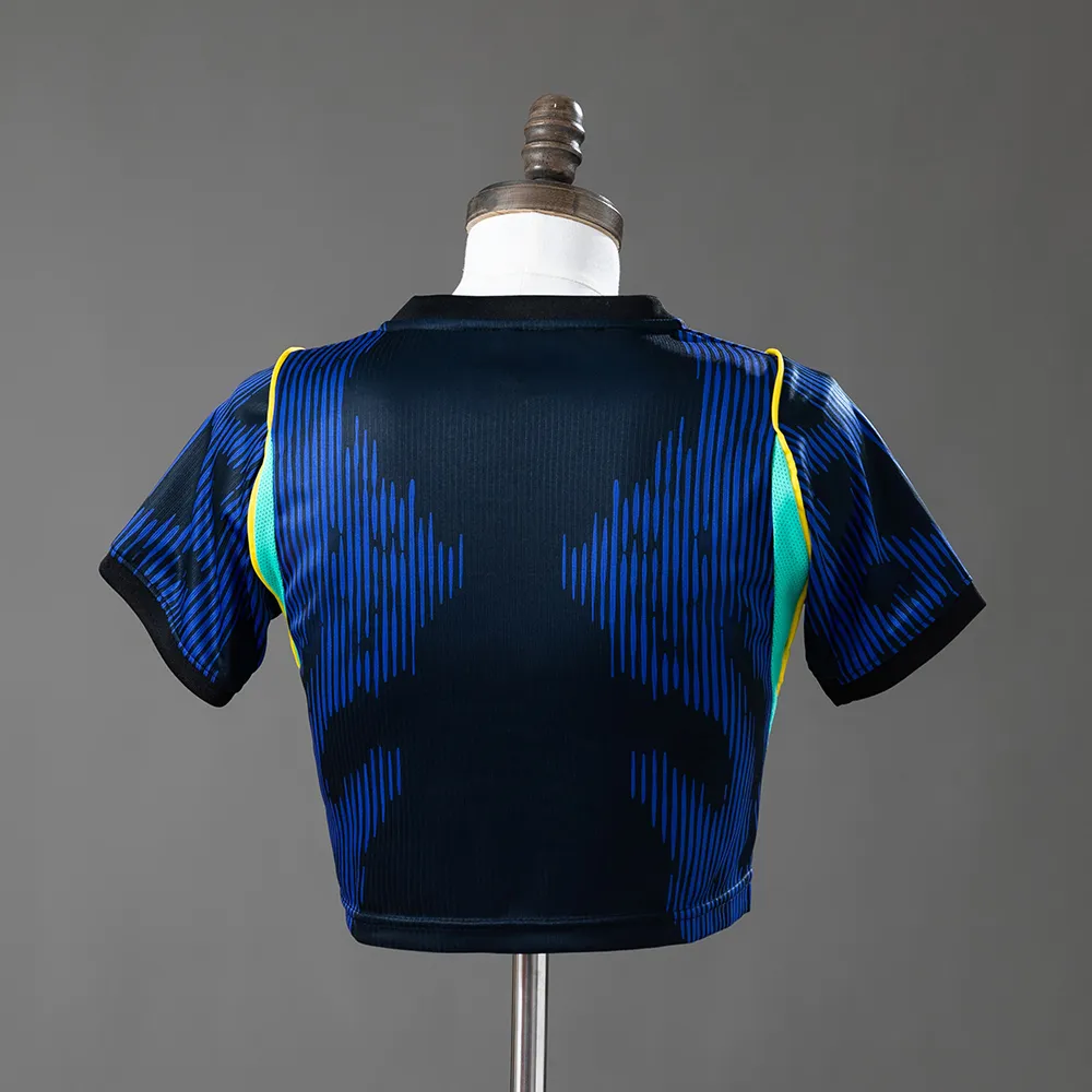 Brazil 2026 Home Women's Crop Top Style — 2/2