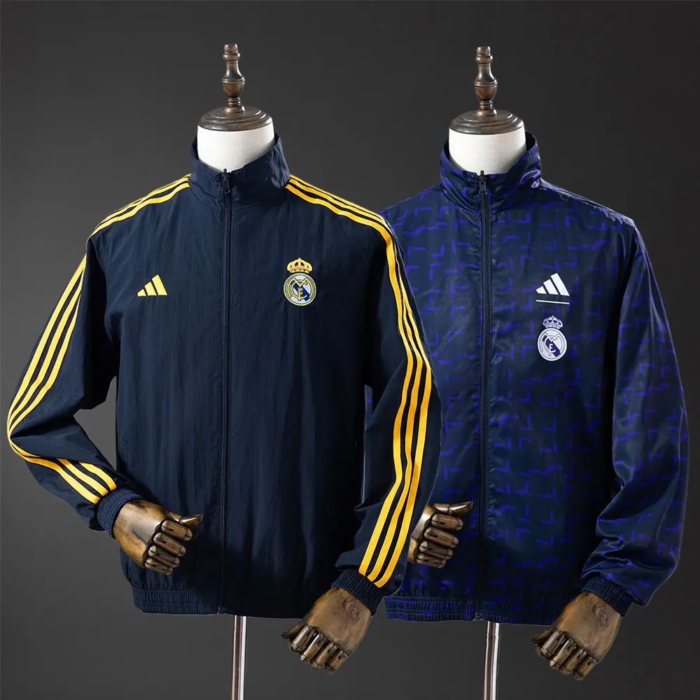 25/26 Real Madrid Trench Coat Reversible