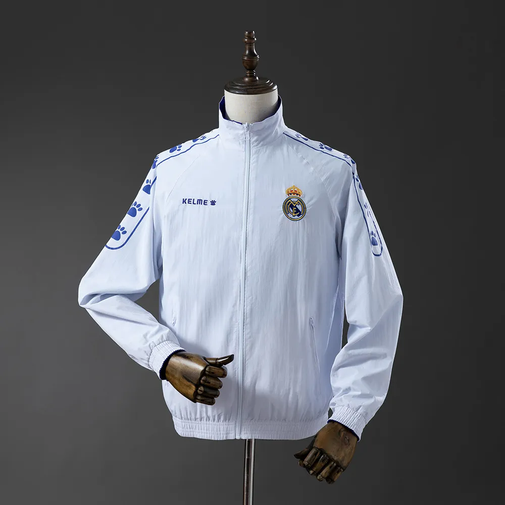 25/26 Real Madrid Trench Coat Reversible