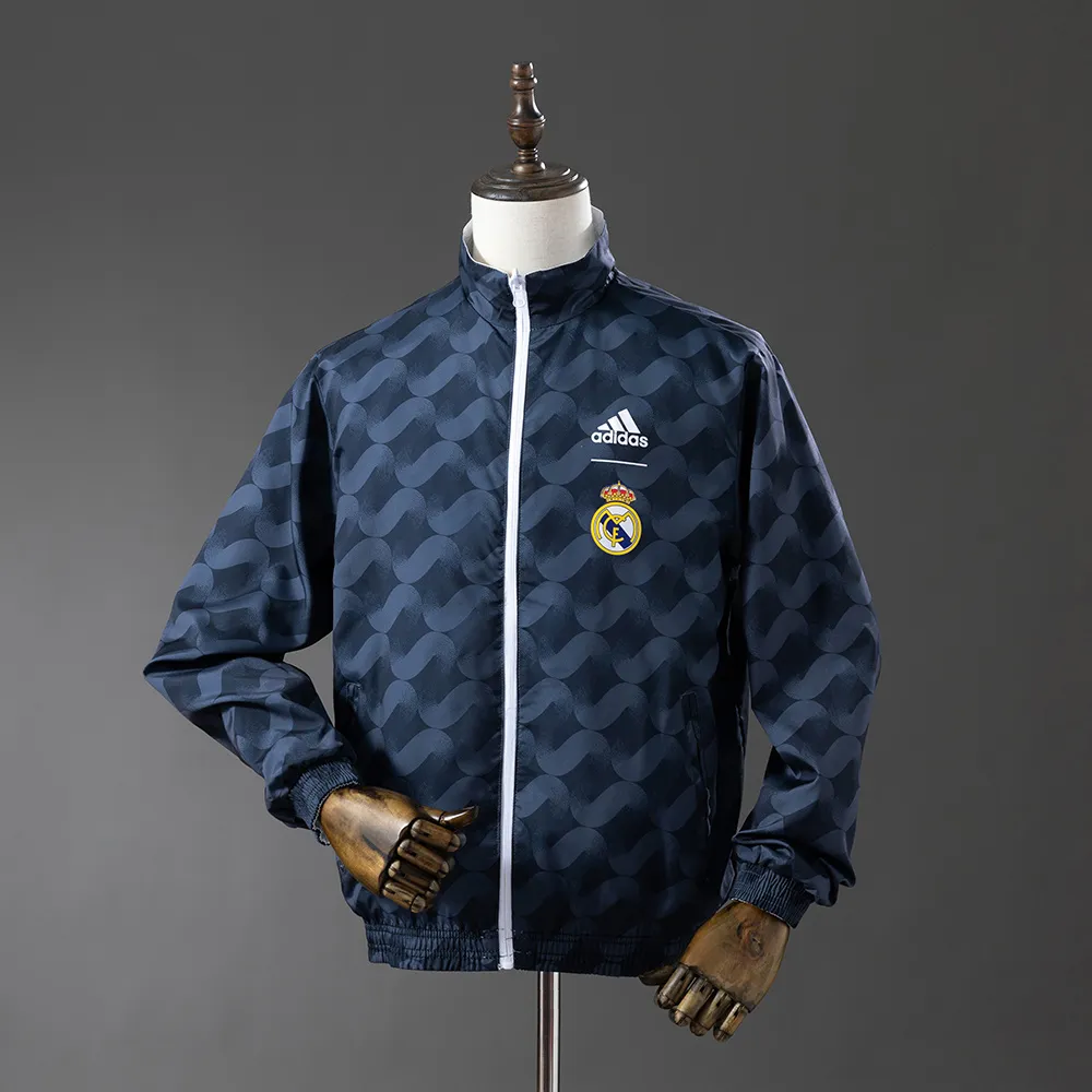 25/26 Real Madrid Trench Coat Reversible
