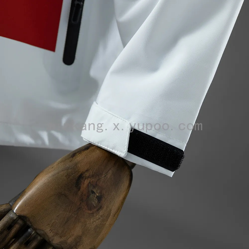 Seville Windbreaker - Red & White — 2/2