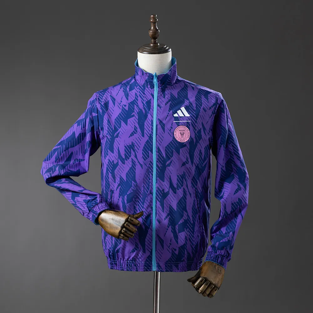 Inter Miami Reversible Anthem Jacket Windbreaker - Blue-Purple — 2/2