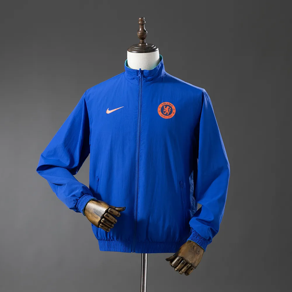Chelsea Reversible Jacket Windbreaker - Blue & Sky Blue — 2/2