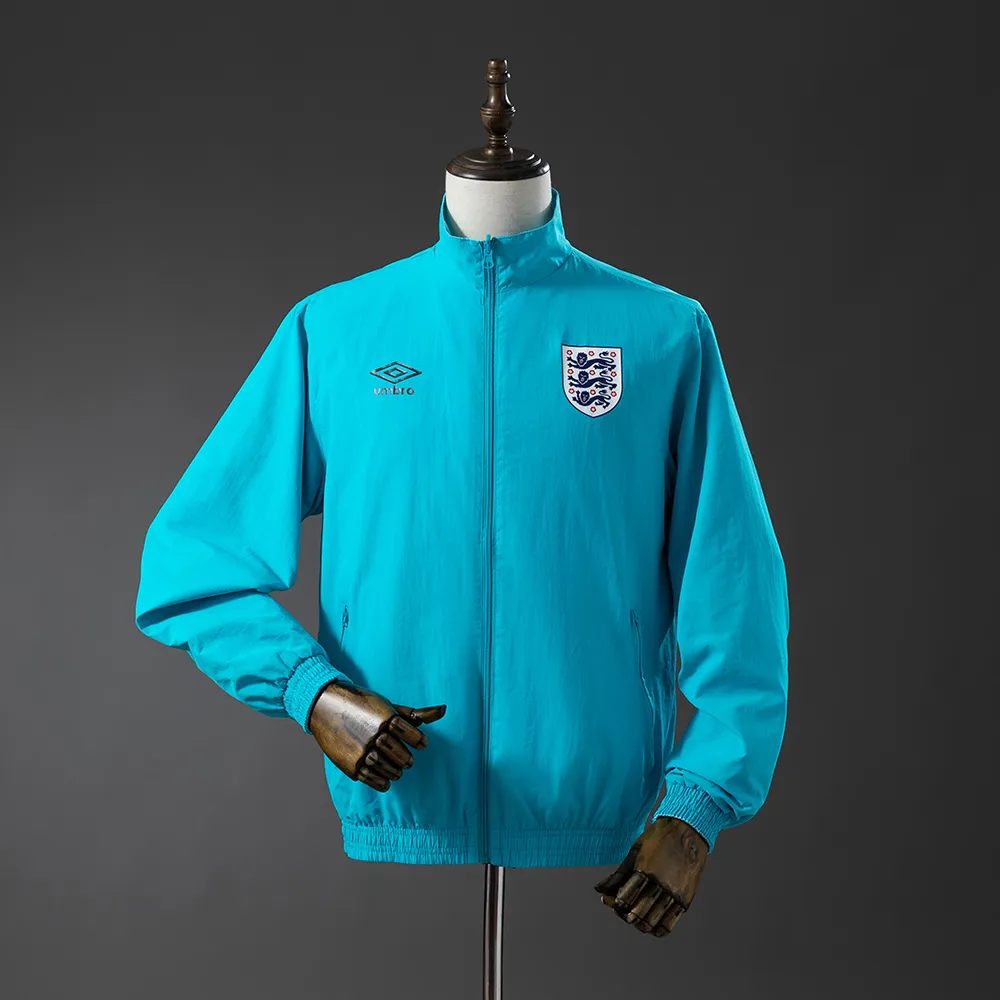 England Reversible Jacket Windbreaker - Light Blue Sizes — 2/2