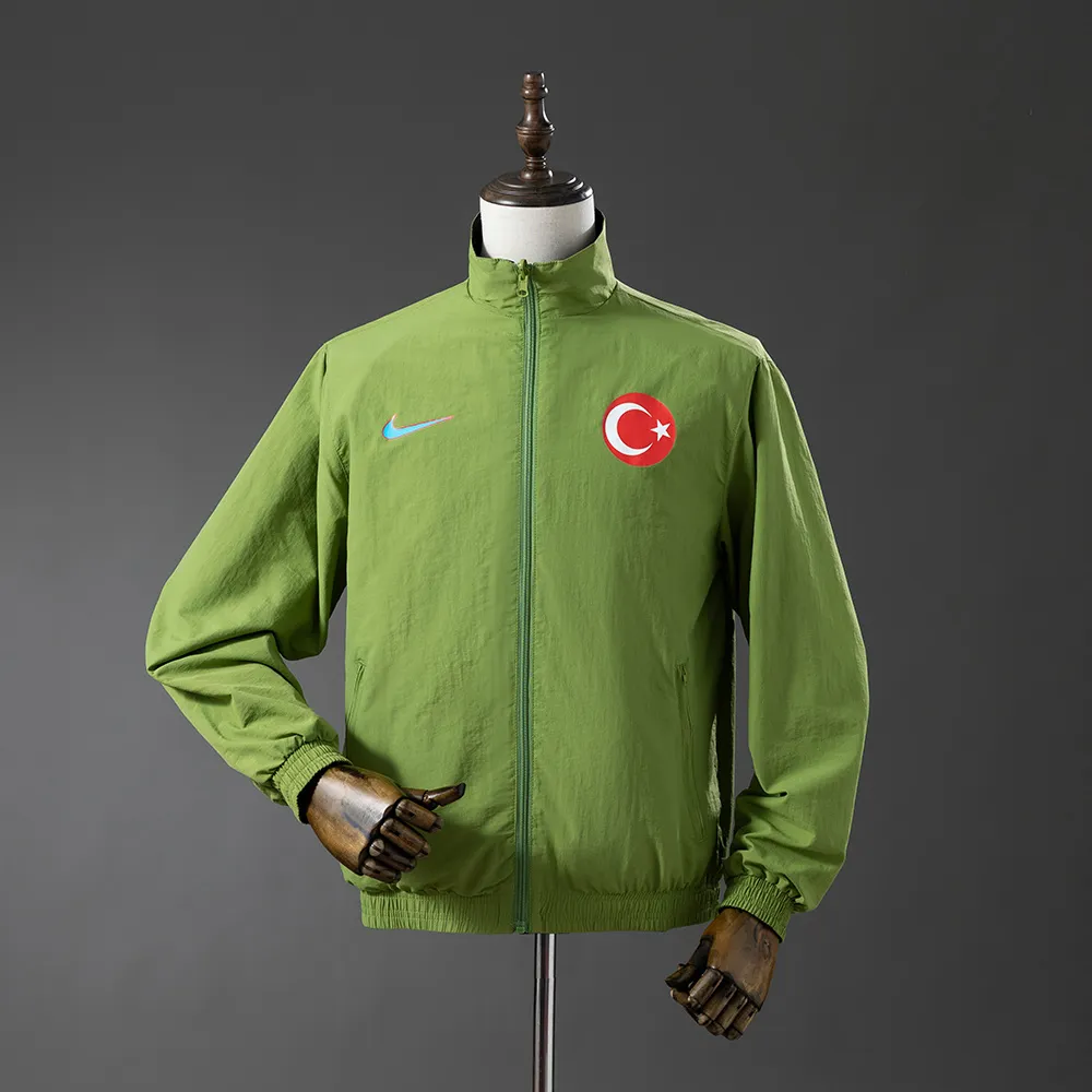 Türkiye Reversible Jacket Windbreaker - Blue & Green — 2/2