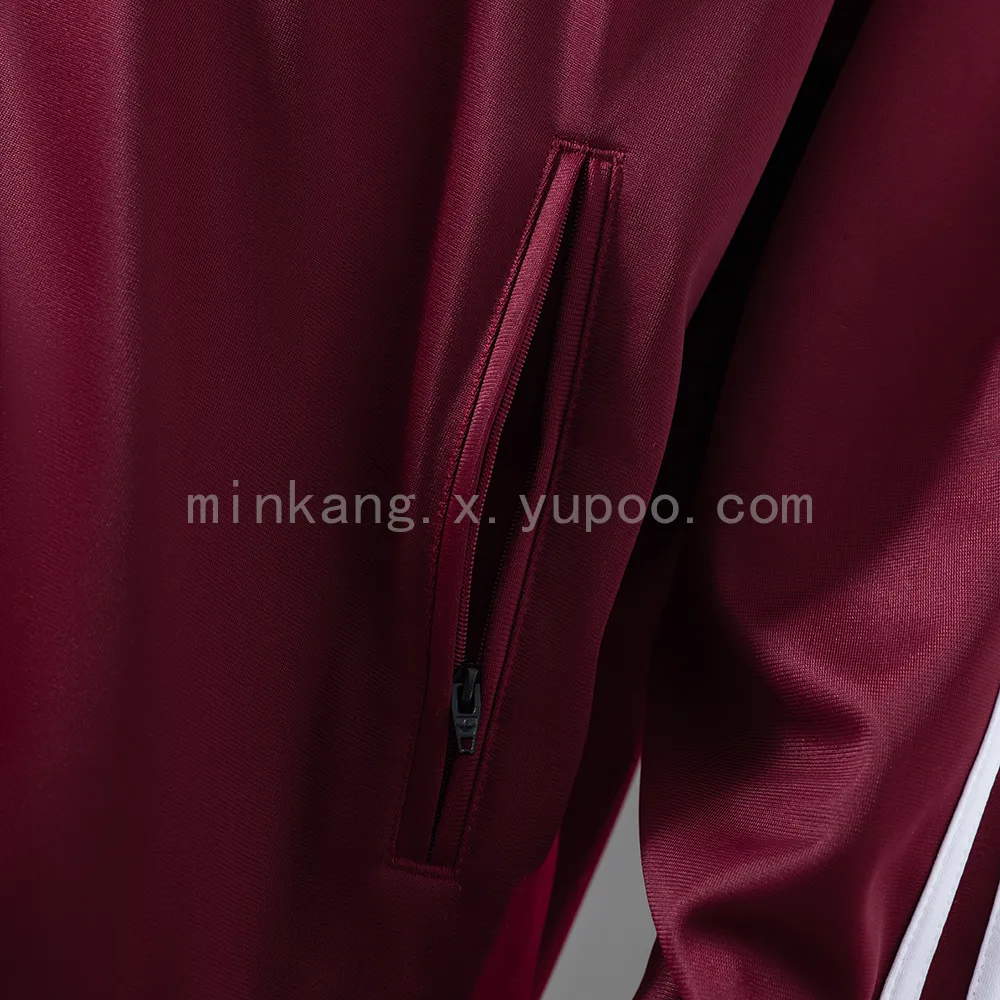 Oasis Flamingo Track Jacket - Burgundy