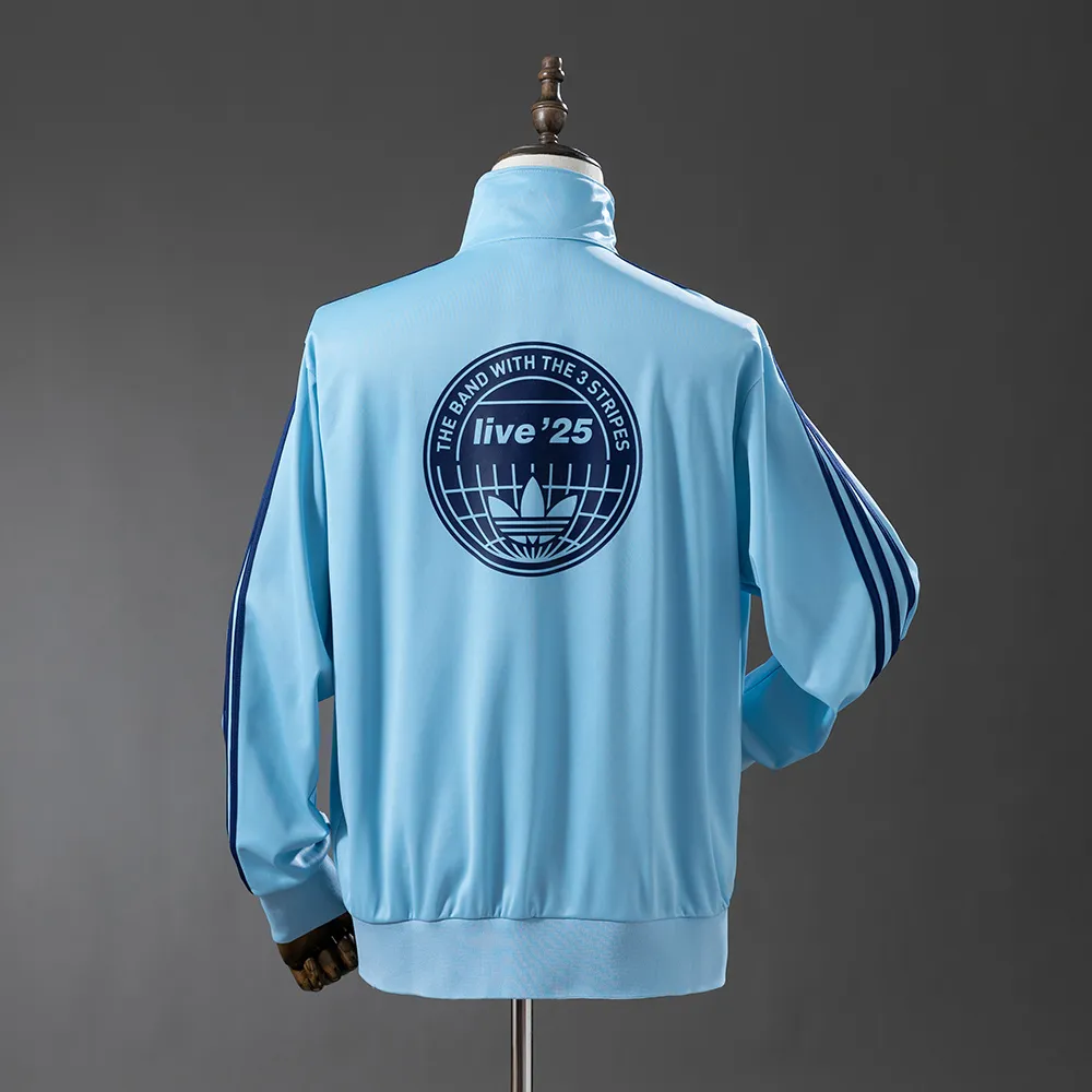 Oasis Flamingo Track Jacket - Lake Blue — 2/2