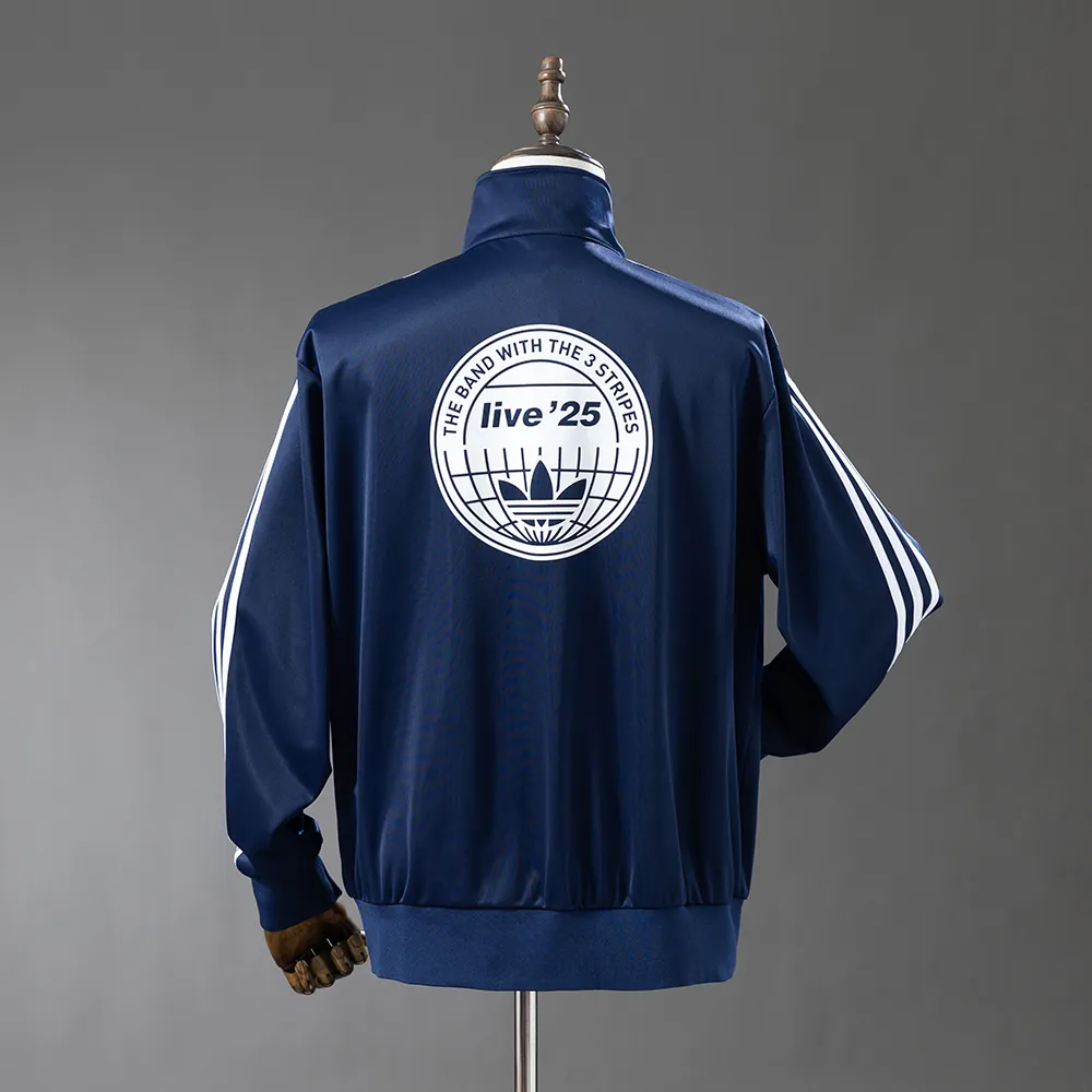 Oasis Flamingo Track Jacket - Navy Blue — 1/2