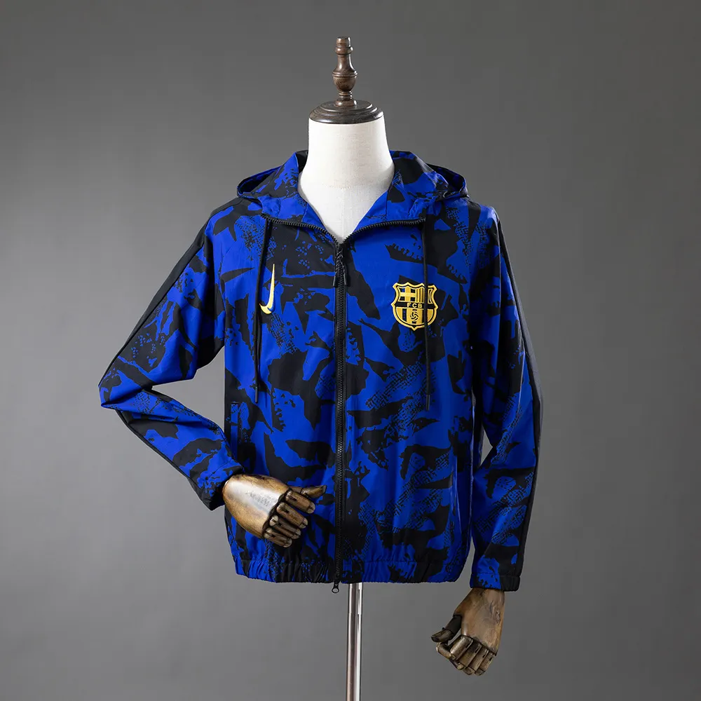 Barcelona 2026 Windbreaker - Blue