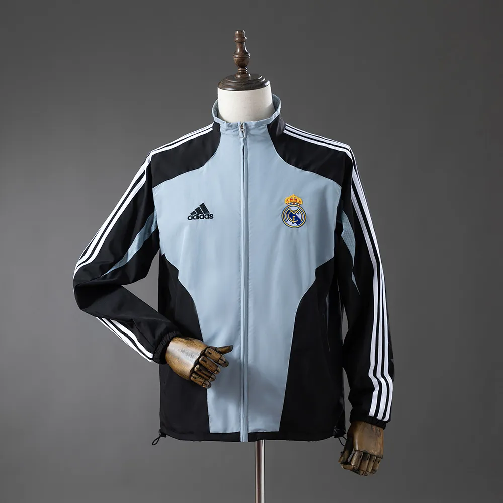 Real Madrid 04/05 Windbreaker - BlackGrey