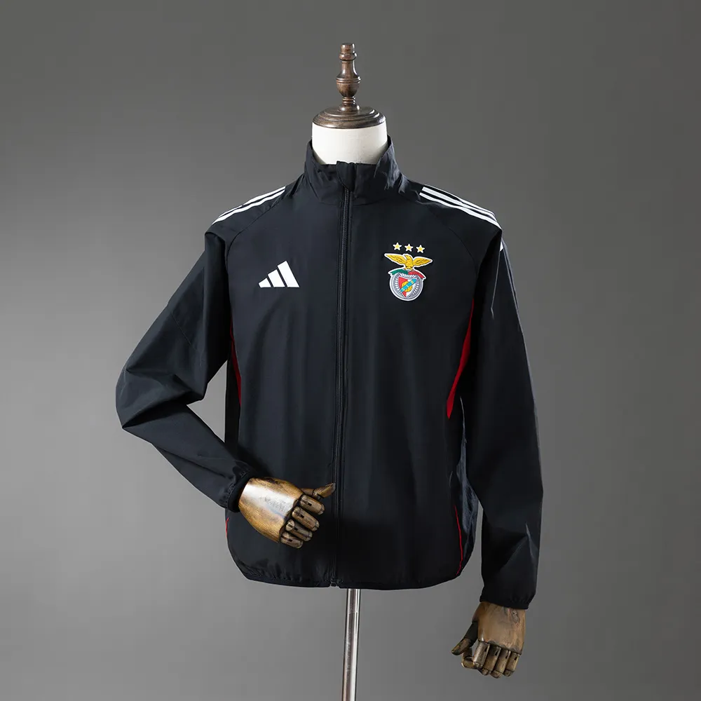 Benfica 25/26 Windbreaker - Black