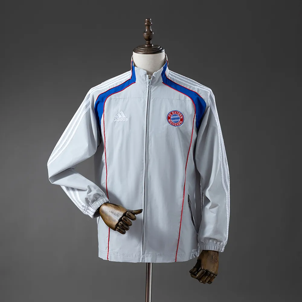 Bayern Munich Windbreaker - Light Grey — 2/2